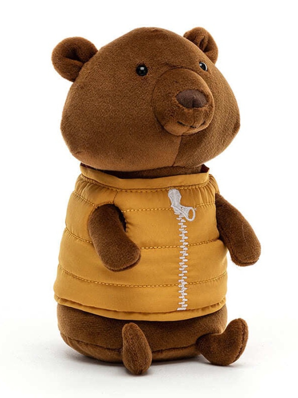 Retired JellyCat Campfire Critter Bear Plush Toy Rare!